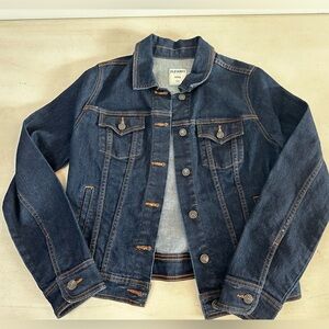 Size Medium Denim Dark Wash Jacket